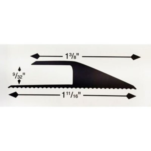 Lock-Tile Lock-TileÂ Single Edging Strip, , Black SES001